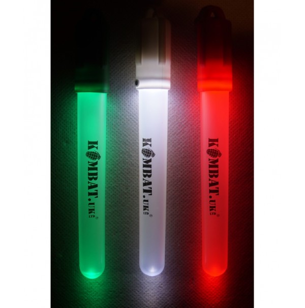 KOMBAT LED Mini Glowstick Red, White or Green